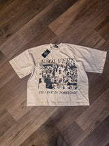 THE MANY SELVES TEE-IVORY